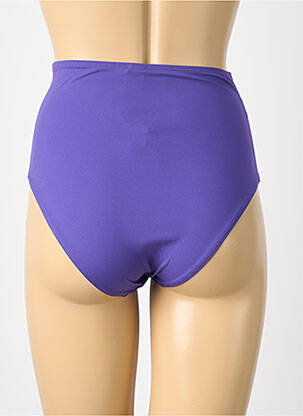 Chiloți de baie efect material satinat chiloți violet EMPREINTE femeie