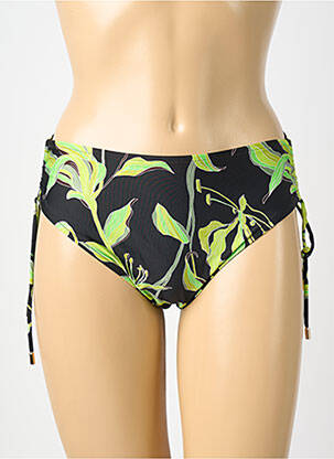 Chiloți de baie imprimeu floral chiloți negru LISE CHARMEL femme