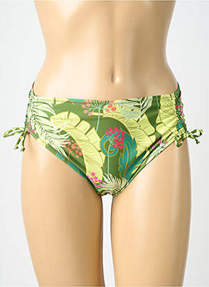 Chiloți de baie verde ANTIGEL femeie