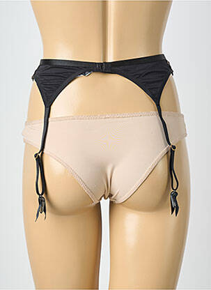 Corset/jartieră broderie negru AUBADE femeie