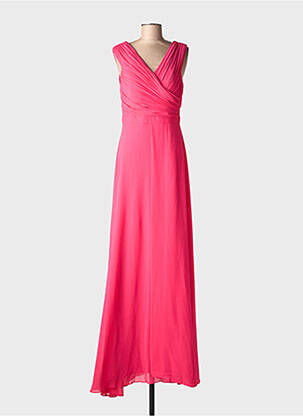 Rochie lungă roz EVA & LOLA femeie