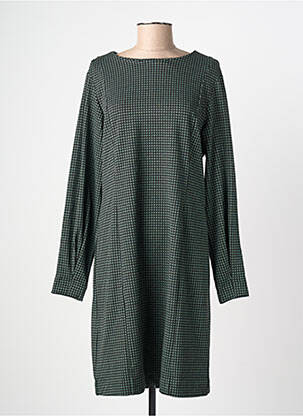 Rochie midi mâneci lungi mâneci lungi verde FRANSA femeie