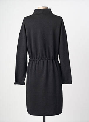 Rochie midi mâneci lungi mâneci lungi negru FRANSA femeie