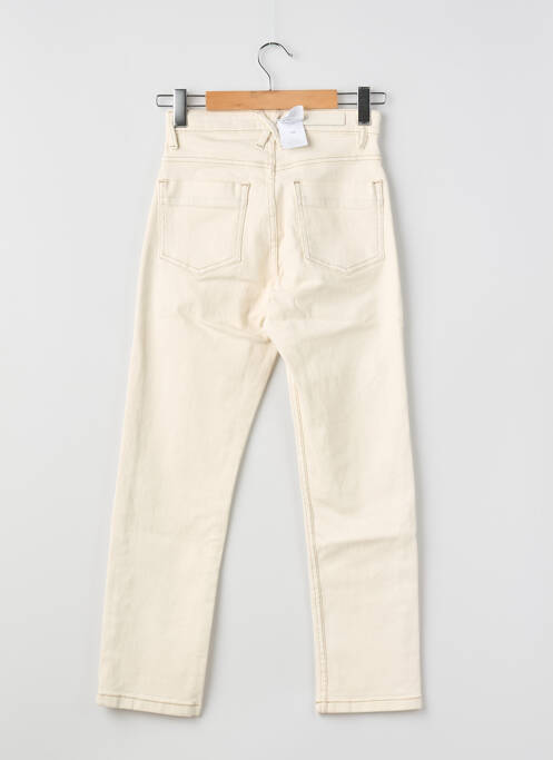 Blugi cu croială dreaptă bej DEELUXE femeie