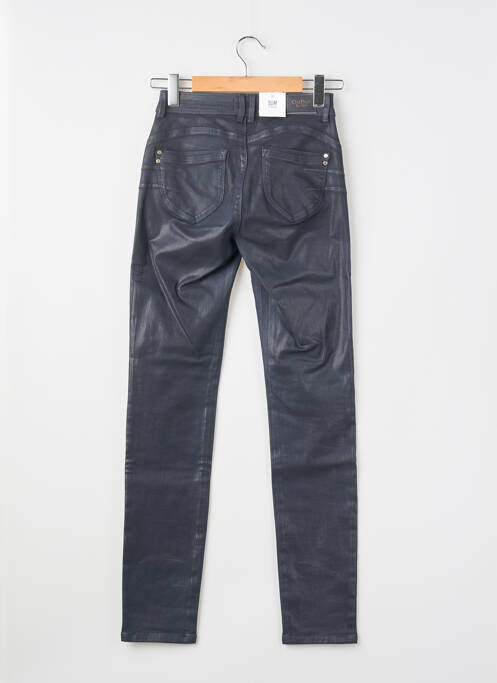Pantalon slim albastru C'EST BEAU LA VIE femeie