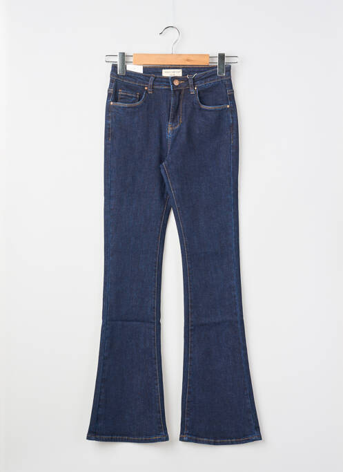 Blugi cu croială evazată albastru NINA CARTER femeie