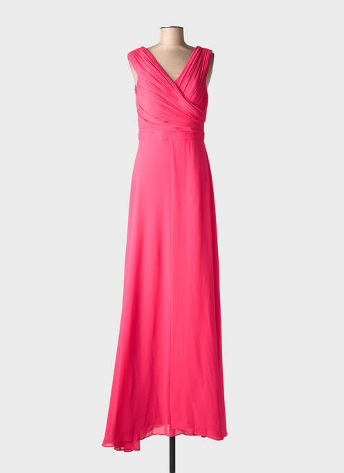 Rochie lungă roz EVA & LOLA femeie