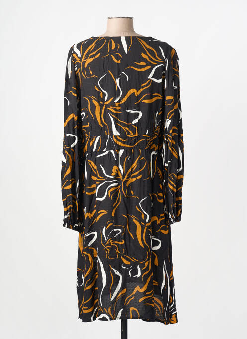 Rochie midi negru FRANSA femeie