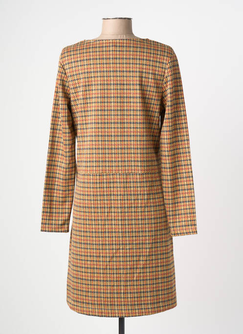 Rochie midi maro PRINCESSE NOMADE femeie