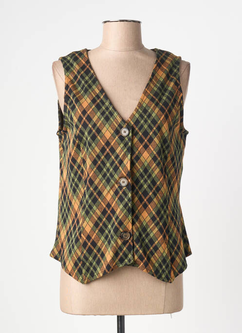 Vestă fără mâneci verde PRINCESSE NOMADE femeie