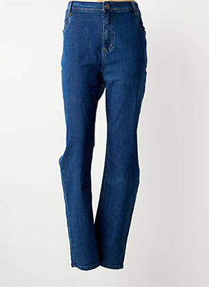 Blugi cu croială dreaptă elasticitate mărime normală albastru S.QUISE femme