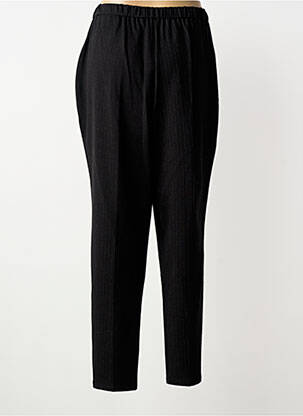 Pantalon drept elasticitate mărime normală negru GEVANA femeie