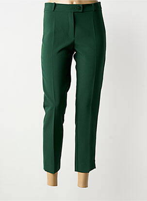 Pantalon 7/8 elasticitate mărime normală verde închis HIPPOCAMPE femme
