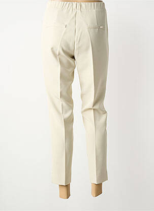 Pantalon 7/8 elasticitate mărime normală bej TELMAIL femme