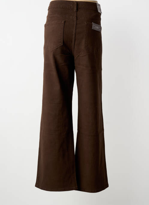 Blugi cu croială largă elasticitate mărime normală maro NINA CARTER femme