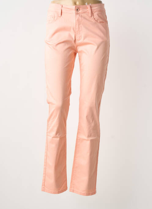 Blugi cu croială slim elasticitate mărime normală roz KY CREATION femme