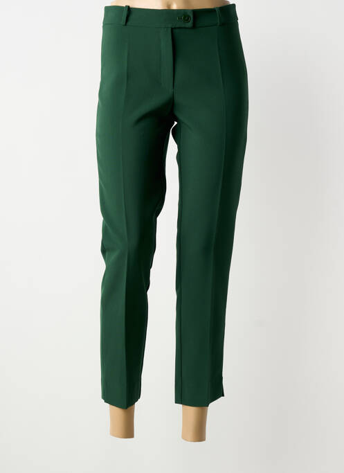 Pantalon 7/8 elasticitate mărime normală verde închis HIPPOCAMPE femme