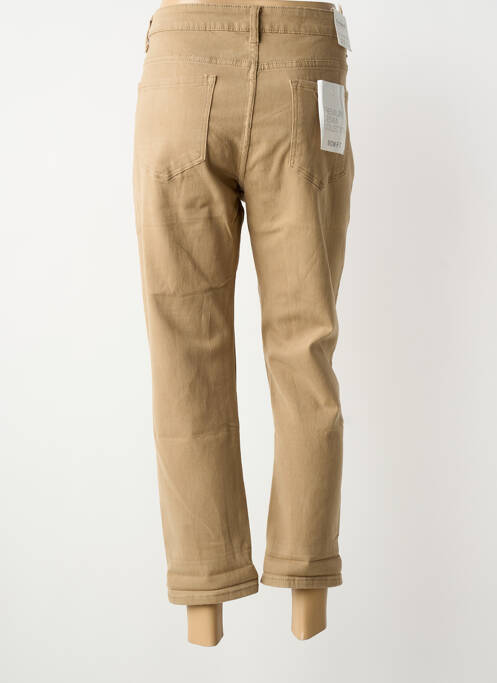 Pantalon 7/8 elasticitate mărime normală bej G-SMACK femme