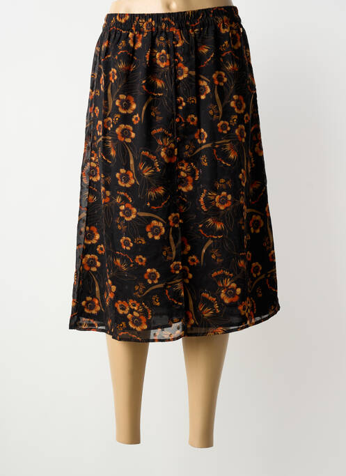 Fustă midi mărime normală negru DEELUXE femme