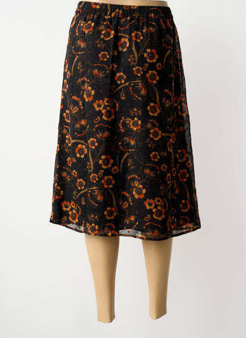 Fustă midi mărime normală negru DEELUXE femme