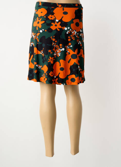 Fustă midi croială dreaptă verde PRINCESSE NOMADE femme