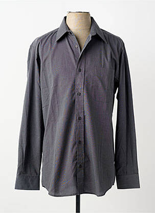 Cămașă cu mâneci lungi croială cambrată gri BELLONI homme