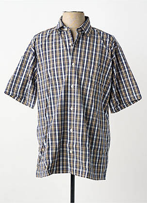 Cămașă cu mâneci scurte buzunare albastru KIDUR homme