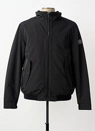 Geacă matlasată mâneci lungi fără glugă negru S4 JACKETS homme