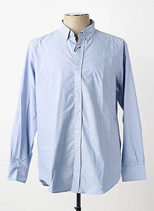 Cămașă cu mâneci lungi croială dreaptă albastru BELLONI homme