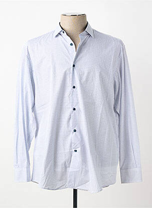 Cămașă cu mâneci lungi imprimeu fantezie albastru BELLONI homme