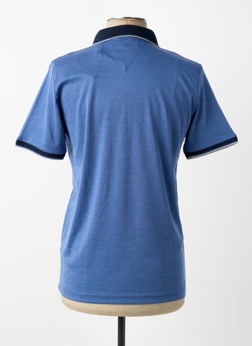 Polo elasticitate mâneci scurte albastru CAP 10 TEN homme