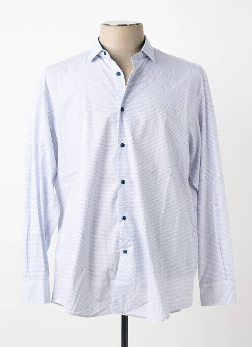 Cămașă cu mâneci lungi imprimeu fantezie albastru BELLONI homme