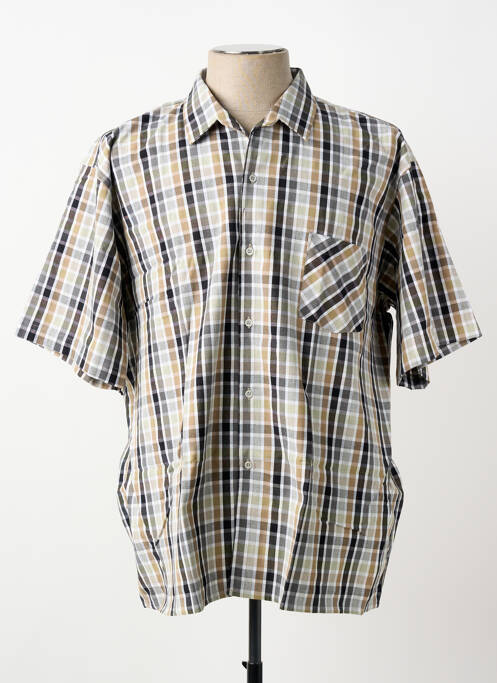 Cămașă cu mâneci scurte buzunare gri KIDUR homme