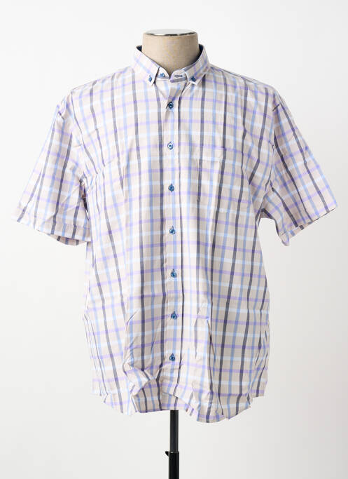 Cămașă cu mâneci scurte buzunare bej CAP 10 TEN homme