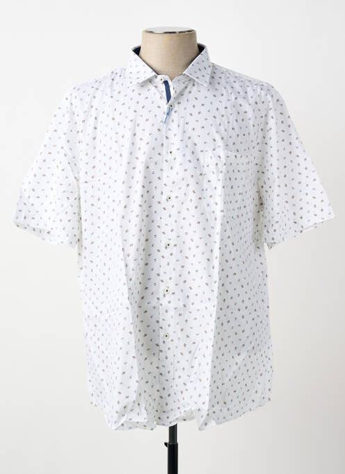 Cămașă cu mâneci scurte buzunare bej LUI homme