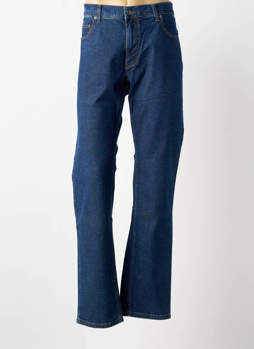 Blugi cu croială slim țesătură brută mărime normală albastru PIONEER homme