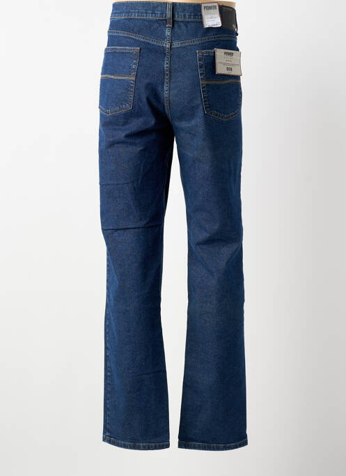 Blugi cu croială slim țesătură brută mărime normală albastru PIONEER homme