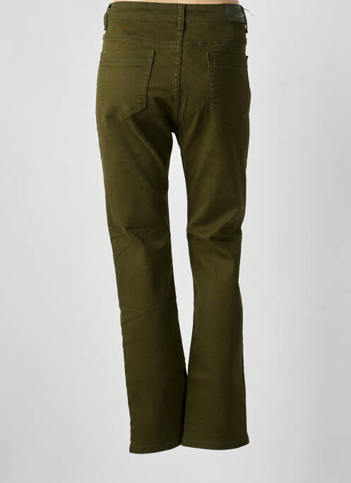 Blugi cu croială dreaptă elasticitate mărime normală verde B.S JEANS femme