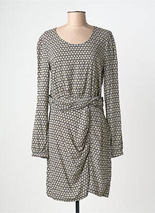 Rochie scurtă mâneci lungi mâneci lungi negru ACOTÉ femeie