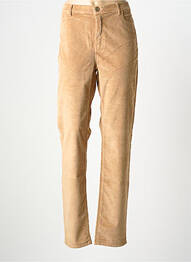 Pantalon slim elasticitate mărime normală bej TRUSSARDI JEANS femme