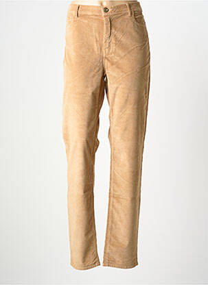 Pantalon slim bej TRUSSARDI JEANS femeie
