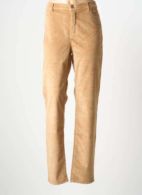 Pantalon slim bej TRUSSARDI JEANS femeie