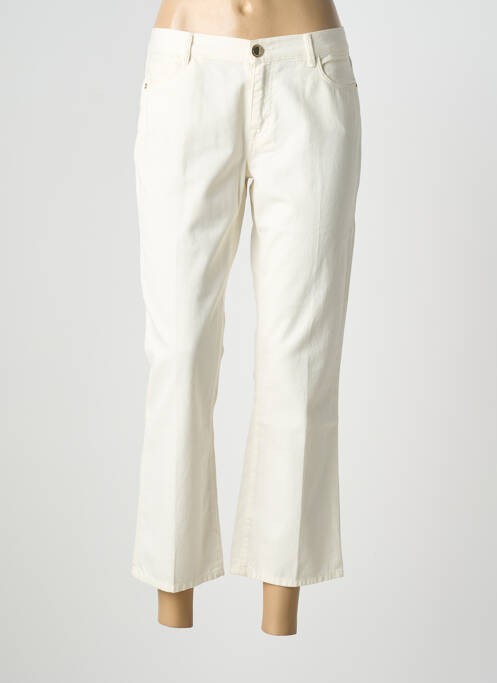 Pantalon 7/8 bej TRUSSARDI JEANS femeie