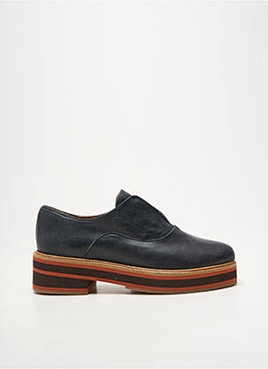Derby-uri țesătură satinată toc de 4 la 6 cm negru NICE THINGS femeie