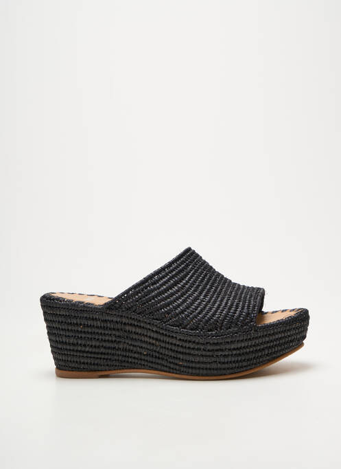 Mulete/Saboți negru NIMAL femeie