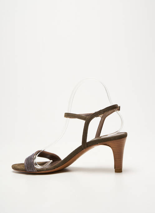 Sandale/Pantofi decupați verde NIMAL femeie