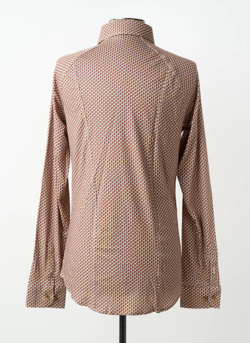 Cămașă cu mâneci lungi maro DESOTO bărbat