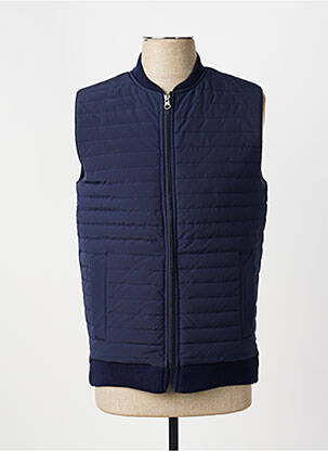 Geacă matlasată albastru MARINE DE SAVOIE bărbat