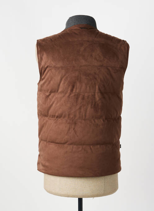 Geacă matlasată maro DIGEL bărbat