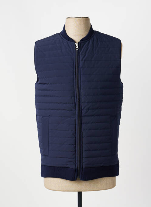 Geacă matlasată albastru MARINE DE SAVOIE bărbat